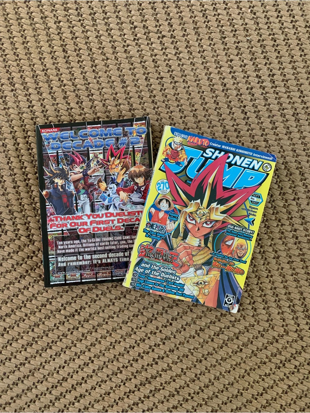Shonen Jump Yellow Yu-Gi-Oh! Mags